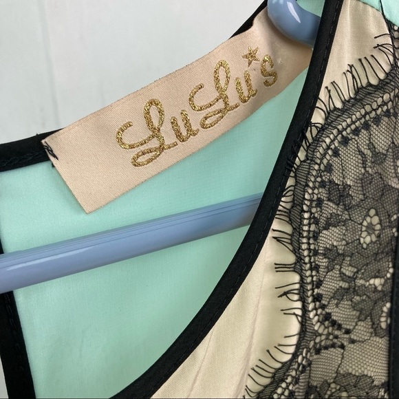 Dance hall days mint green lace dress - Picture 9 of 9